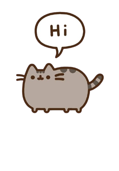 pusheen hello